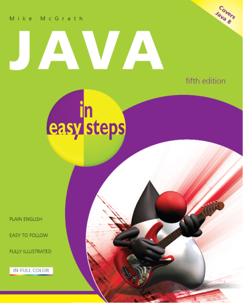 Cover image for book Java in easy steps, 5th edition