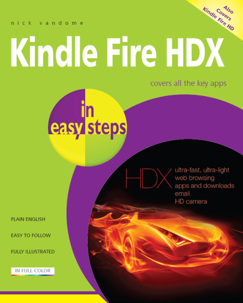 Cover image for book Kindle Fire HDX in easy steps