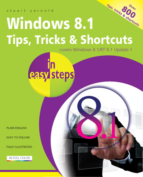 Cover image for book Windows 8.1 Tips, Tricks & Shortcuts in easy steps