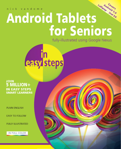 Cover image for book Android Tablets for Seniors in easy steps, 2nd edition