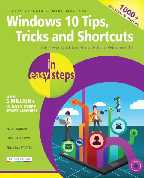 Cover image for book Windows 10 Tips, Tricks & Shortcuts in easy steps