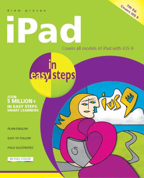 Cover image for book iPad in easy steps, 7th edition