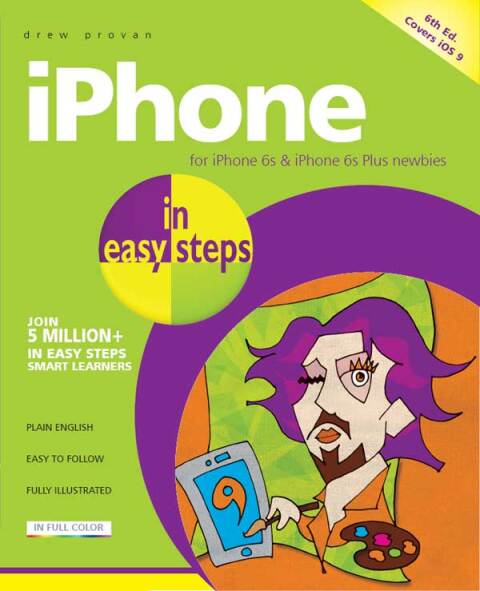 Cover image for book iPhone in easy steps, 6th edition