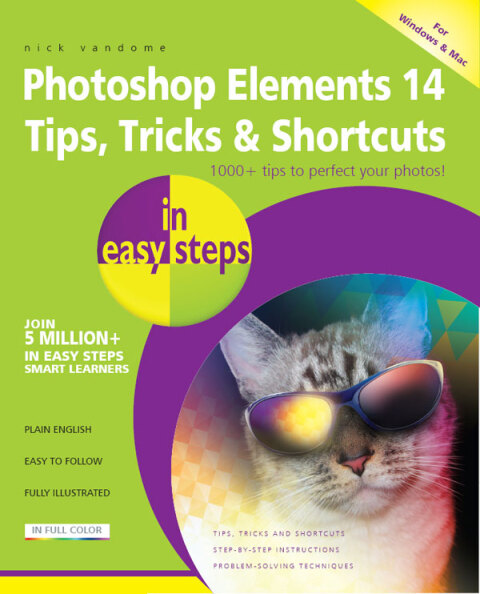Cover image for book Photoshop Elements 14 Tips, Tricks & Shortcuts in easy steps