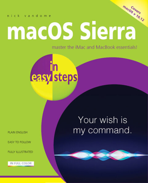 Cover image for book macOS Sierra in easy steps