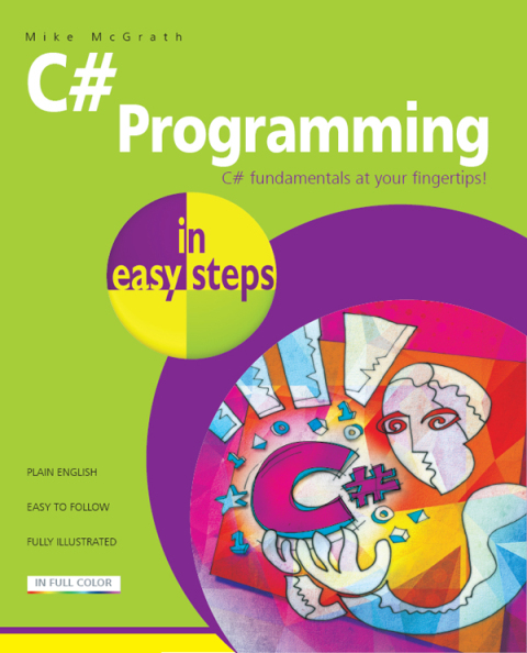 Cover image for book C# Programming in easy steps