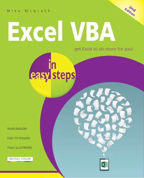 Cover image for book Excel VBA in easy steps, 2nd edition