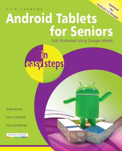 Cover image for book Android Tablets for Seniors in easy steps, 3rd edition