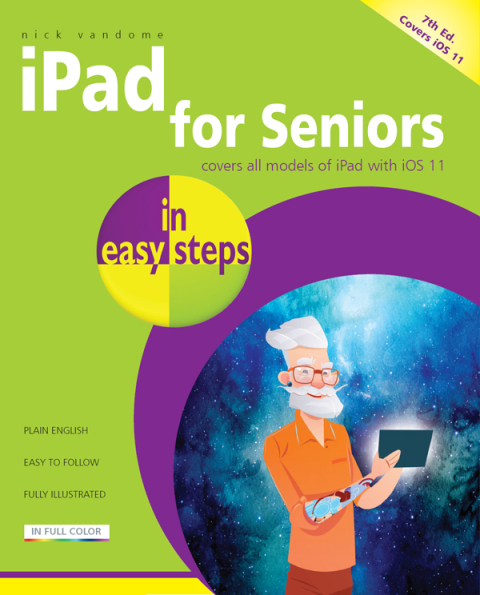 Cover image for book iPad for Seniors in easy steps, 7th edition