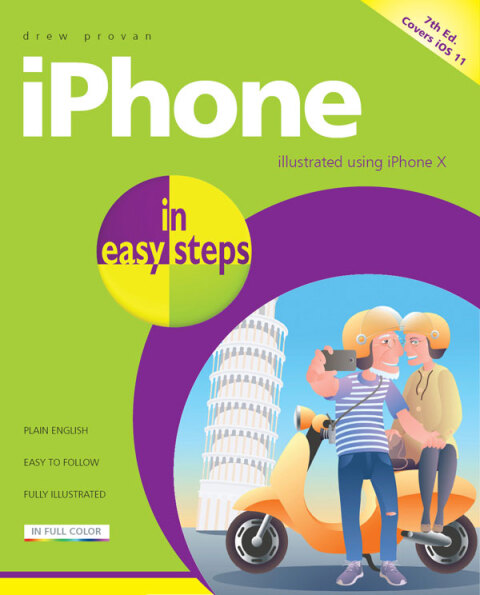 Cover image for book iPhone in easy steps, 7th edition