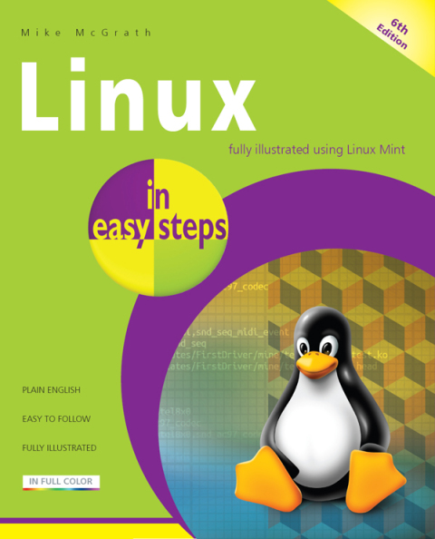 Cover image for book Linux in easy steps, 6th edition