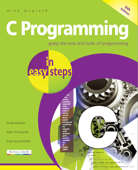 Cover image for book C Programming in easy steps, 5th edition