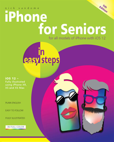 Cover image for book iPhone for Seniors in easy steps, 5th edition