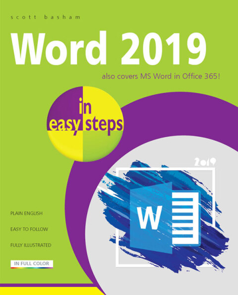 Cover image for book Word 2019 in easy steps