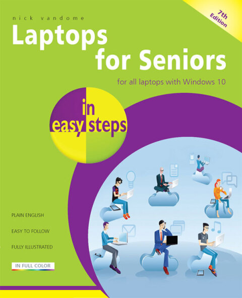 Cover image for book Laptops for Seniors in easy steps, 7th edition