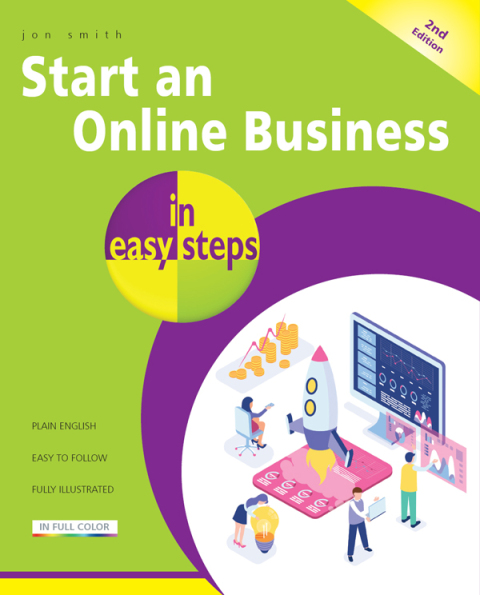 Cover image for book Start an Online Business in easy steps, 2nd edition