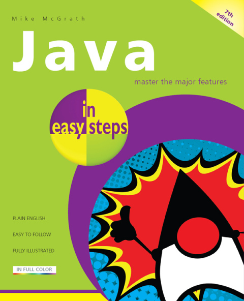 Cover image for book Java in easy steps, 7th edition