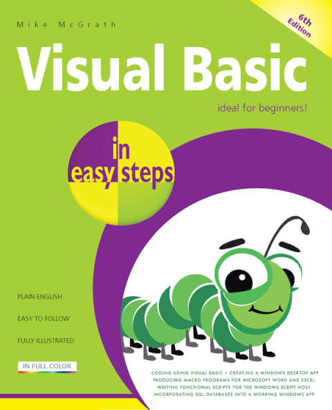 Cover image for book Visual Basic in easy steps, 6th edition
