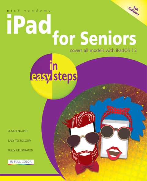 Cover image for book iPad for Seniors in easy steps, 9th edition