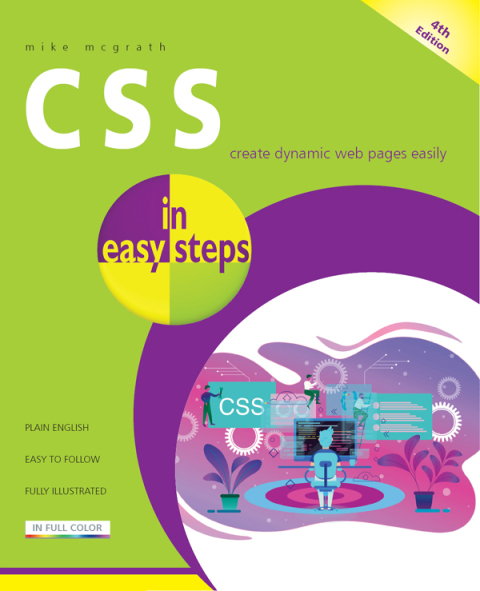 Cover image for book CSS in easy steps, 4th edition