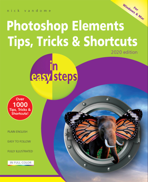 Cover image for book Photoshop Elements Tips, Tricks & Shortcuts in easy steps