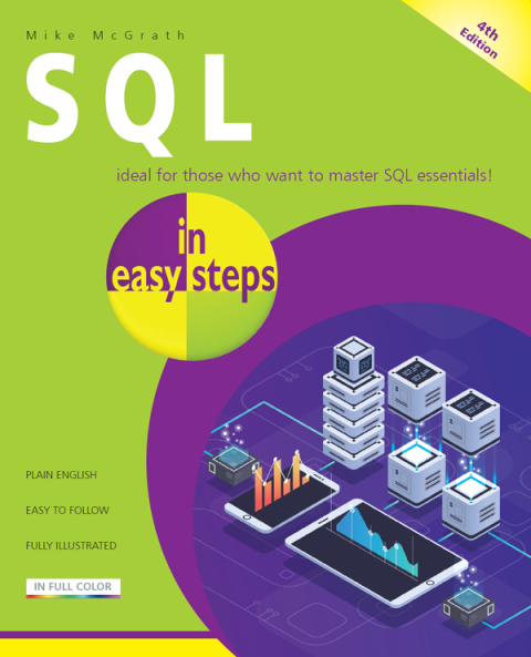 Cover image for book SQL in easy steps, 4th edition