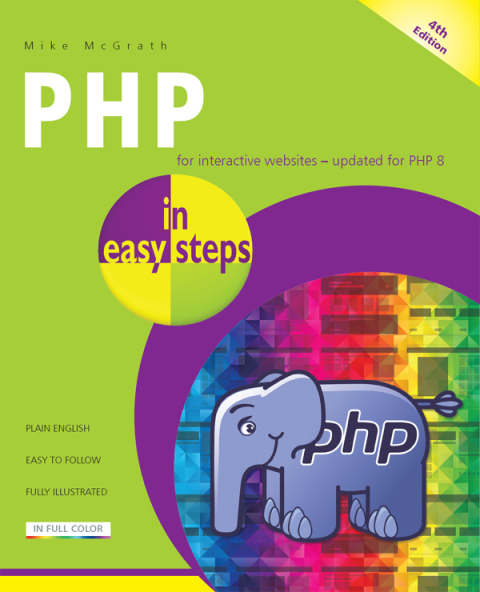 Cover image for book PHP in easy steps, 4th edition