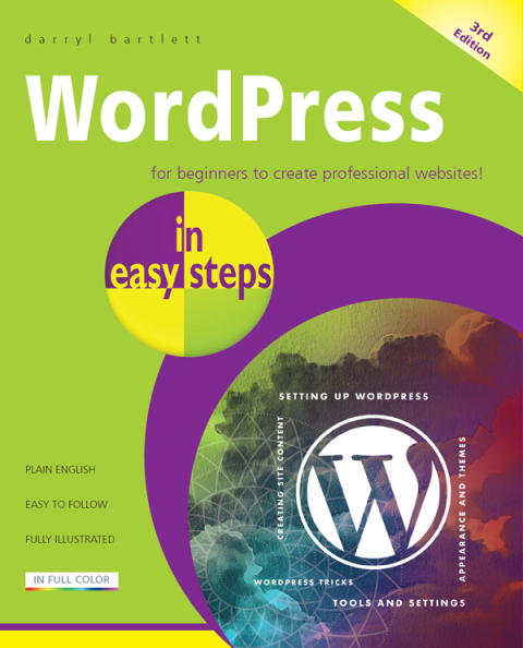 Cover image for book WordPress in easy steps, 3rd edition