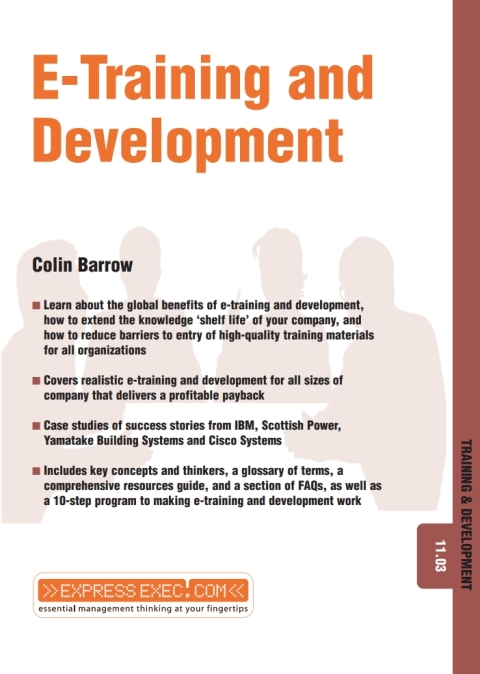 Cover image for book E-Training and Development