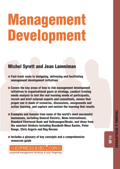 Cover image for book Management Development: Training and Development 11.5