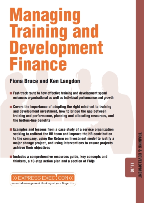 Cover image for book Managing Training and Development Finance