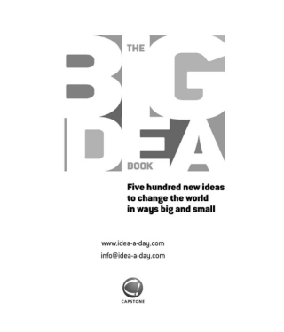 The Big Idea Book