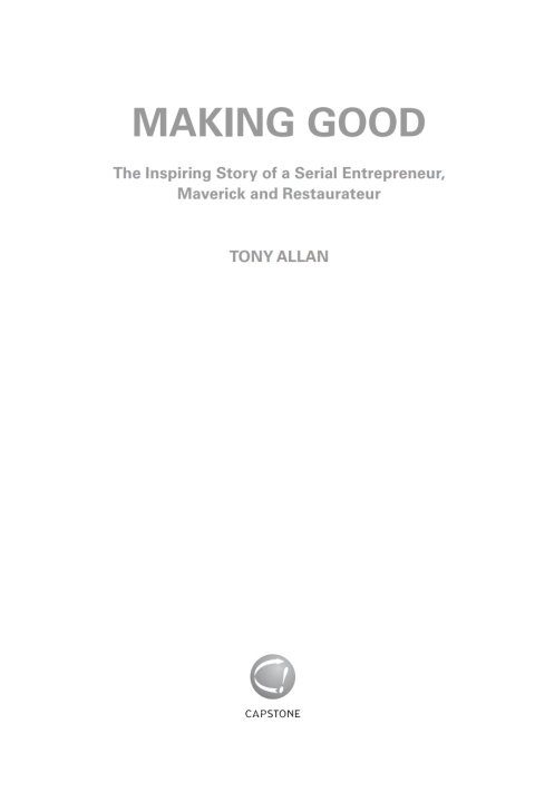 Cover image for book Making Good