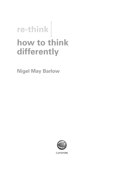 Cover image for book Re-Think
