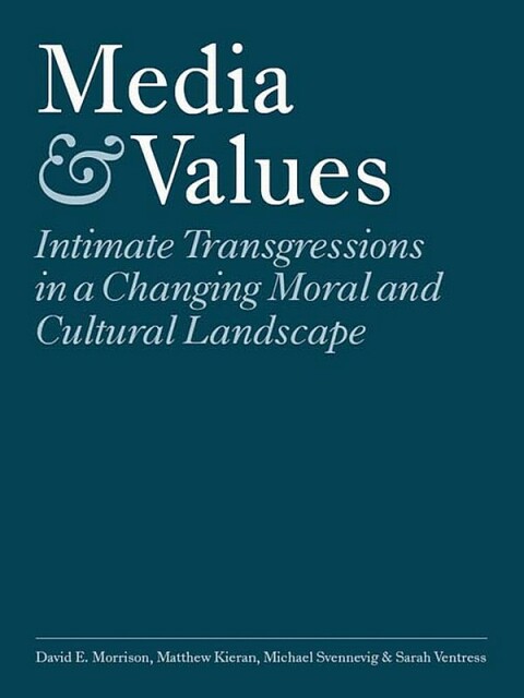 Cover image for book Media and Values