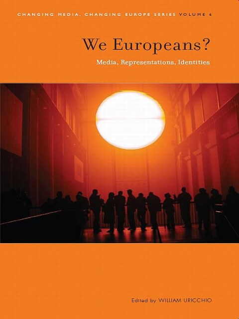 Cover image for book We Europeans?