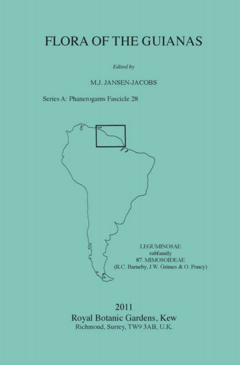 Cover image for book Flora of the Guianas Series A: Phanerogams Fascicle 28