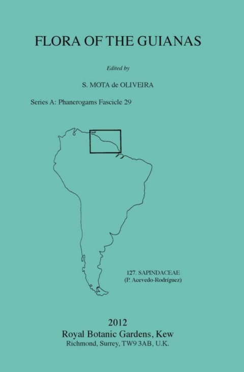 Cover image for book Flora of the Guianas Series A: Phanerogams Fascicle 29