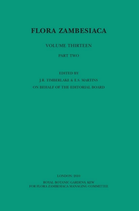 Cover image for book Flora Zambesiaca Volume 13 Part 2: