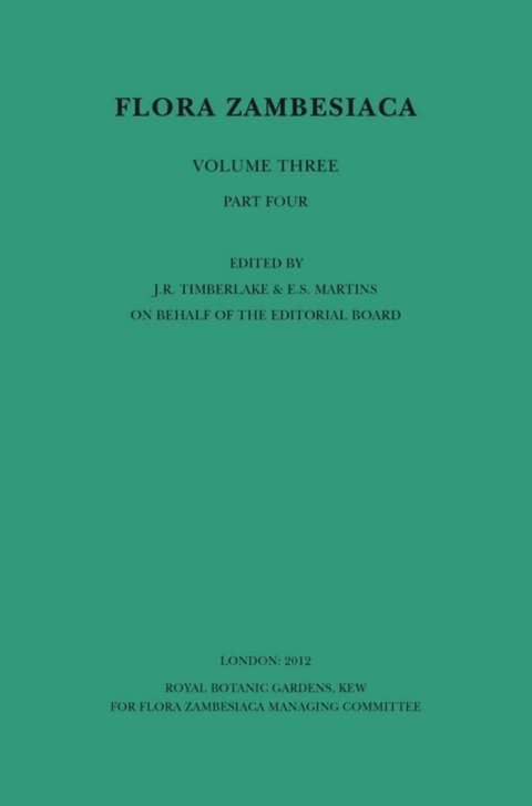 Cover image for book Flora Zambesiaca Volume 3 Part 4: Papilionoideae