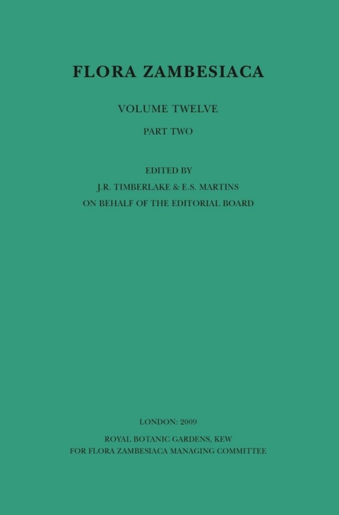 Cover image for book Flora Zambesiaca Volume 12 Part 2