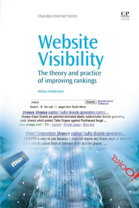 Cover image for book Website Visibility: The Theory and Practice of Improving Rankings
