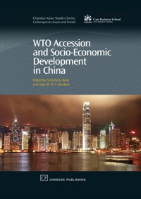 Cover image: Wto Accession and Socio-Economic Development in China 9781843345473