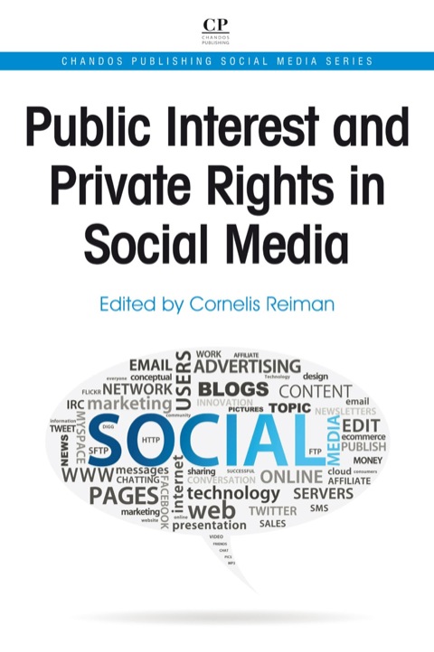 Cover image for book Public Interest and Private Rights in Social Media