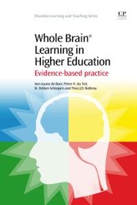 Imagen de portada: Whole Brain® Learning in Higher Education: Evidence-Based Practice 9781843347422