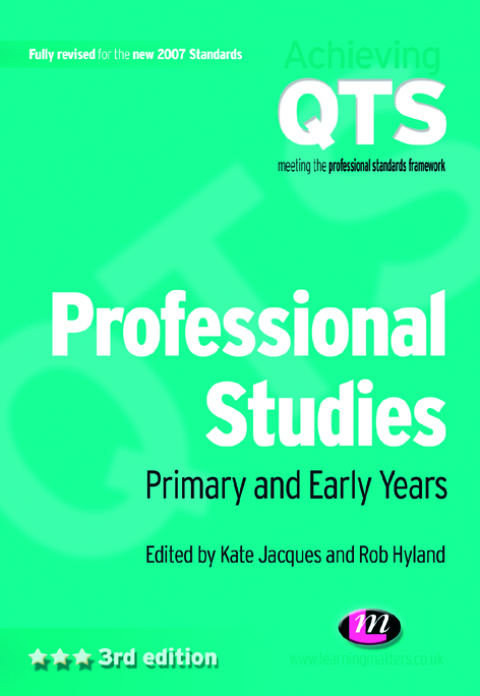 Cover image for book Professional Studies: Primary and Early Years