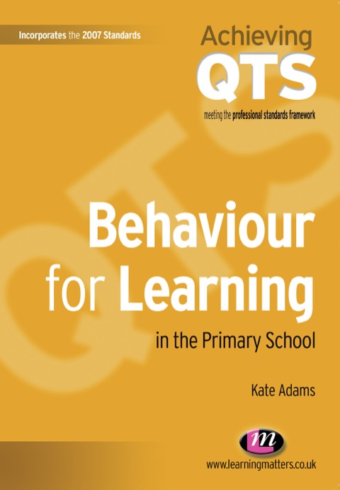 Cover image for book Behaviour for Learning in the Primary School