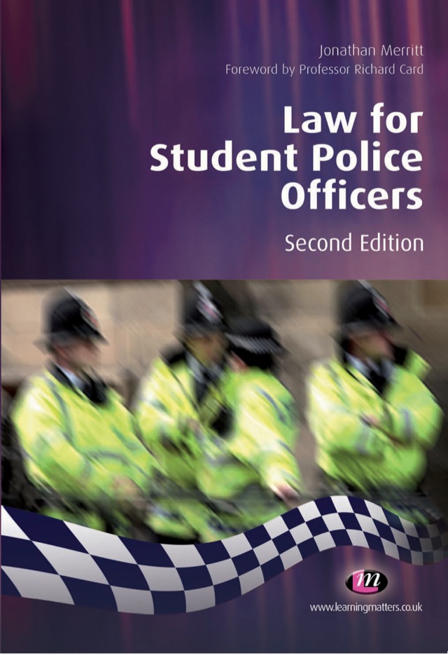 Law for Student Police Officers
