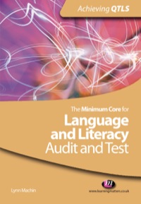 Cover image: The Minimum Core for Language and Literacy: Audit and Test 1st edition 9781844452712