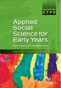 APPLIED SOCIAL SCIENCE FOR EARLY YEARS